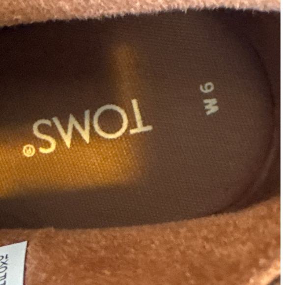 TOMS Ankle Wedge Kala Bootie - Tan Mini Cheetah Suede NEW Size 6 - Picture 11 of 13